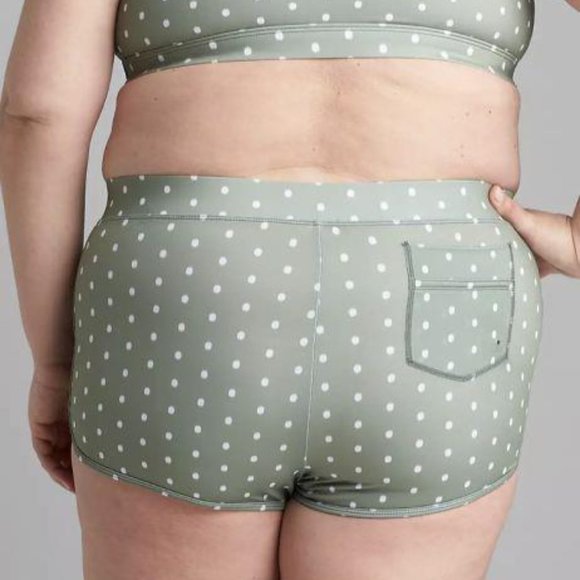 Lane Bryant Cacique Dolphin Hem Swim Short 28 - Picture 2 of 3